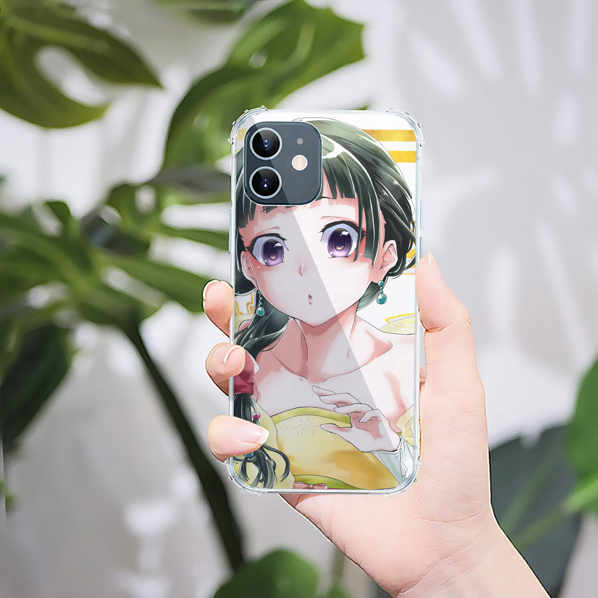 （画像用） 薬屋のひとりごと The Apothecary Diaries 【iPhone 12シリーズ対応】透明スマホケース（クリアソフトケース）